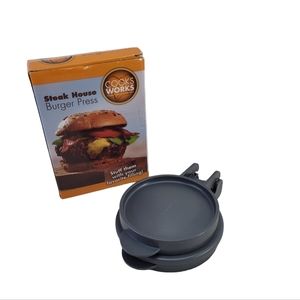 Cooks Works Steak House Burger Press Stuff them with favorite filling